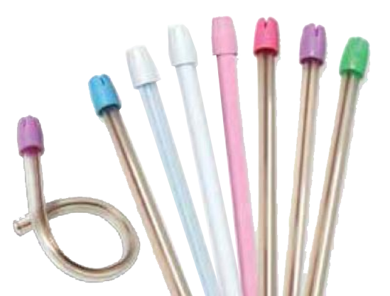 Premium Saliva Ejector Multi-Colored Tube and Tip Bag of 100 | Benco Dental