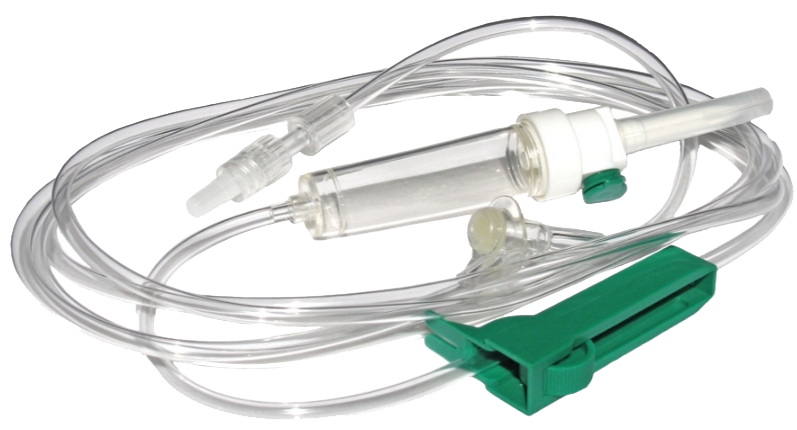 Administration Set 15 Drops / mL Drip Rate 78 Inch Tubing 1 Port product image