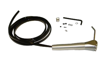 Quick-Clean Standard Syringe with Black Straight Tubing product image