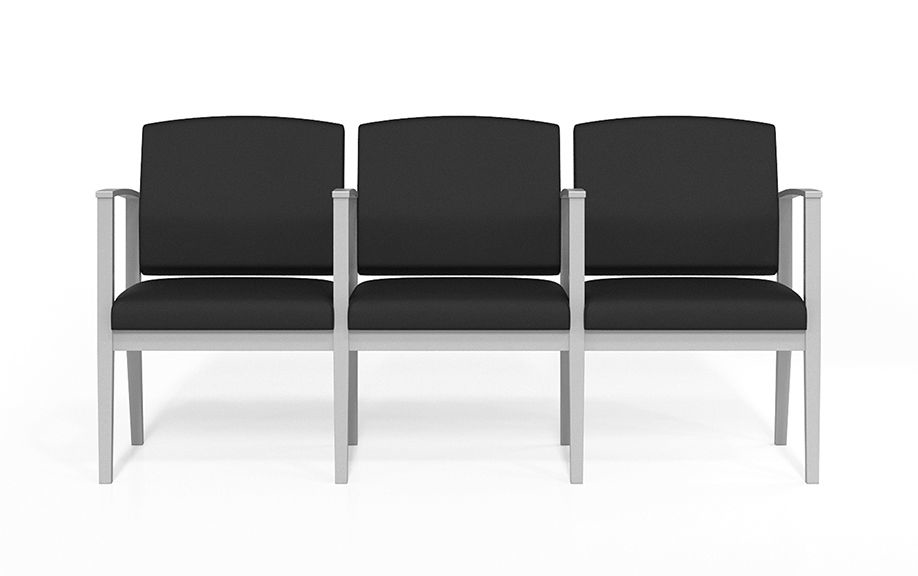 Amherst Steel 3 Seater with Center Arms Grade 2 product image