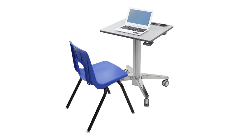 Ergotron LearnFit Adjustable Sit-Stand Mobile Desk Short product image