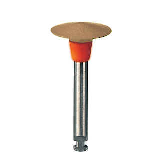 Diamond Polisher for Zirconia RA Disc Brown/Orange 2/Pk image
