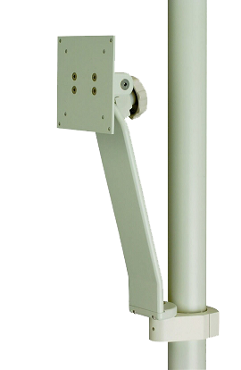 Monitor Support Vertical Post Mounted Gray product image