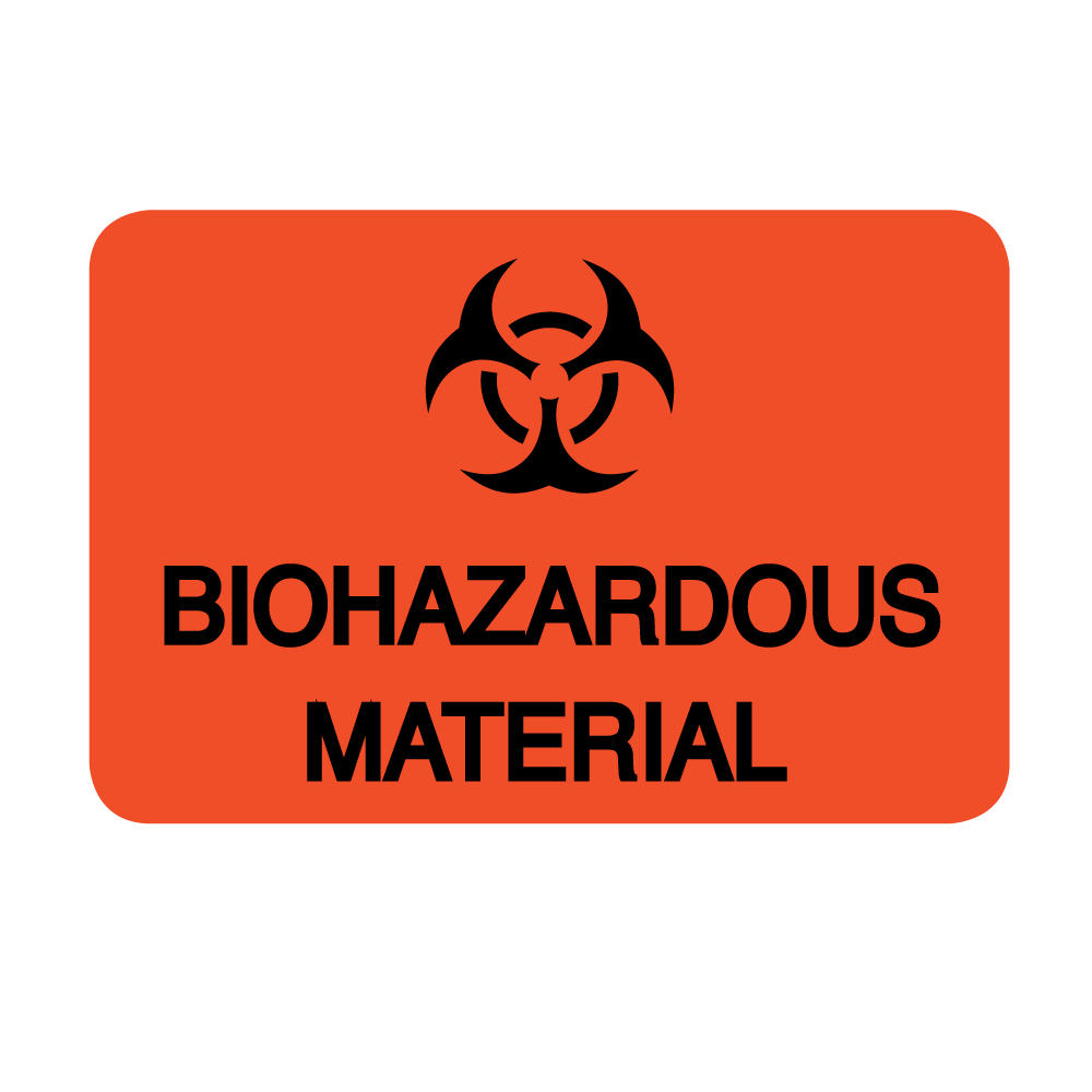 Biohazardous Material Label Roll product image
