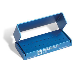 A638 Blue Aluminum Bur Block 10 FG/ 10 RA product image