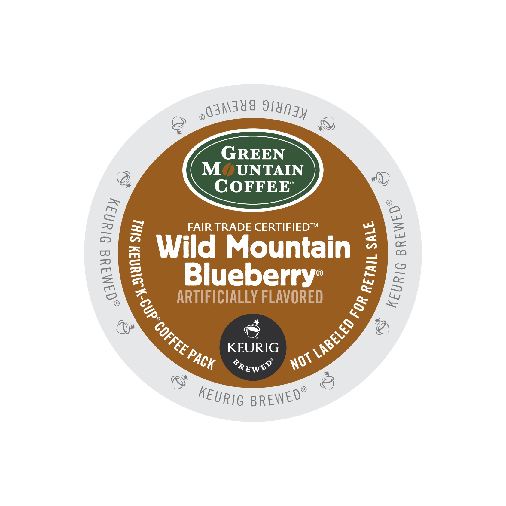 Keurig® K-Cup® Green Mountain Coffee® Wild Mountain Blueberry® Carton of 96 product image