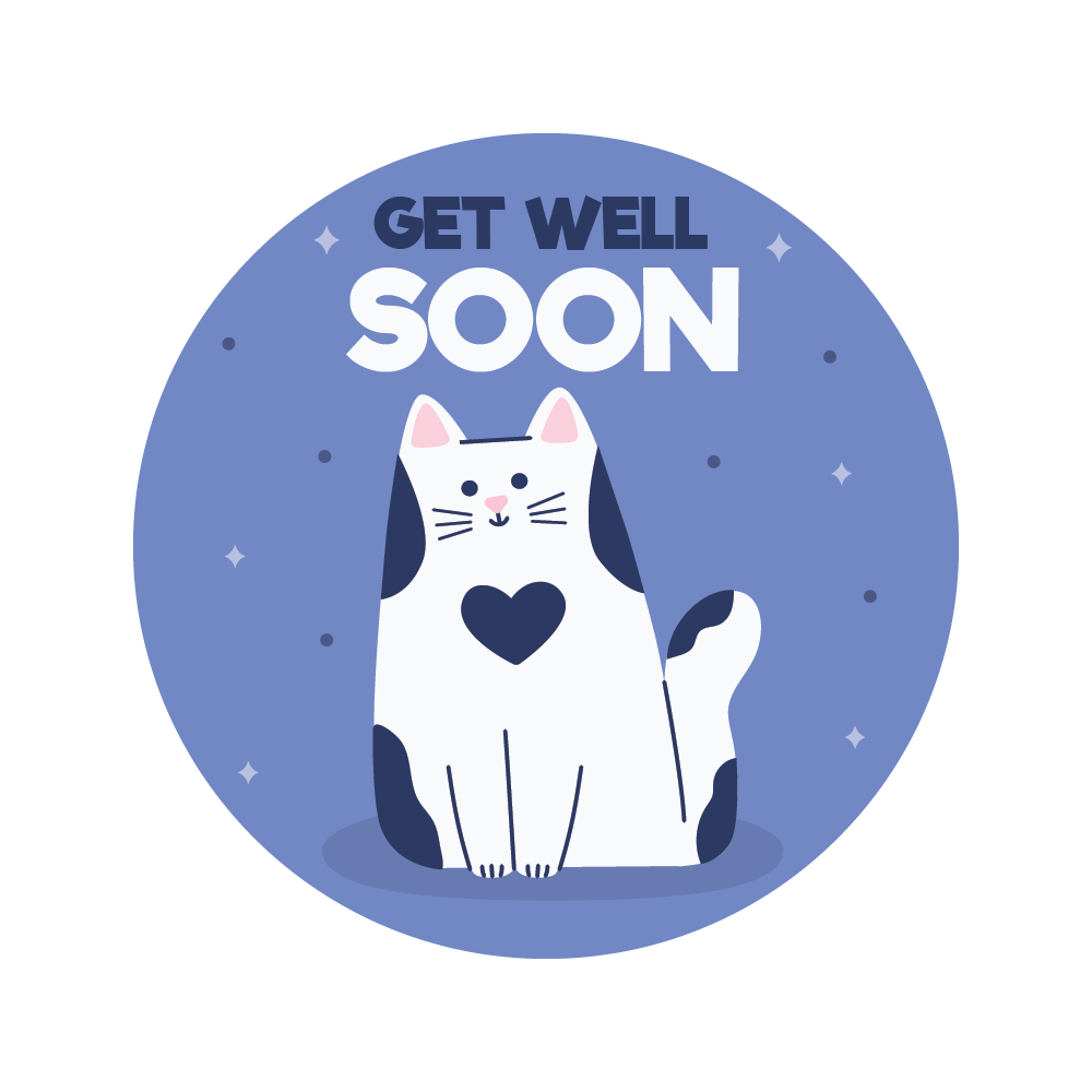 Get Well Soon Label 1-15/16" 4CP Roll product image