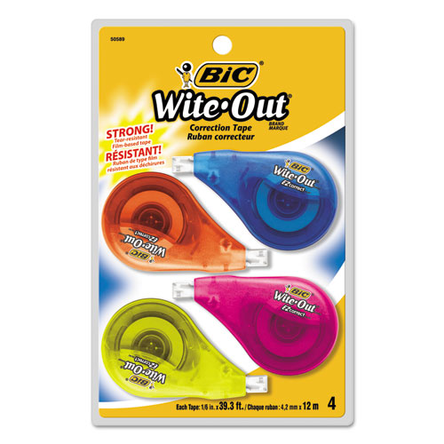 BIC Wite-Out Shake 'n Squeeze Correction Pen - BICWOSQP11 