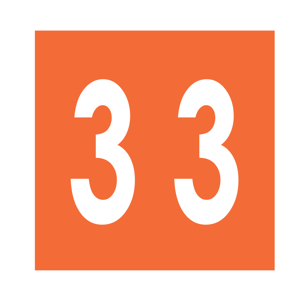 Ames Filing Labels Large Number 3 1/Roll product image