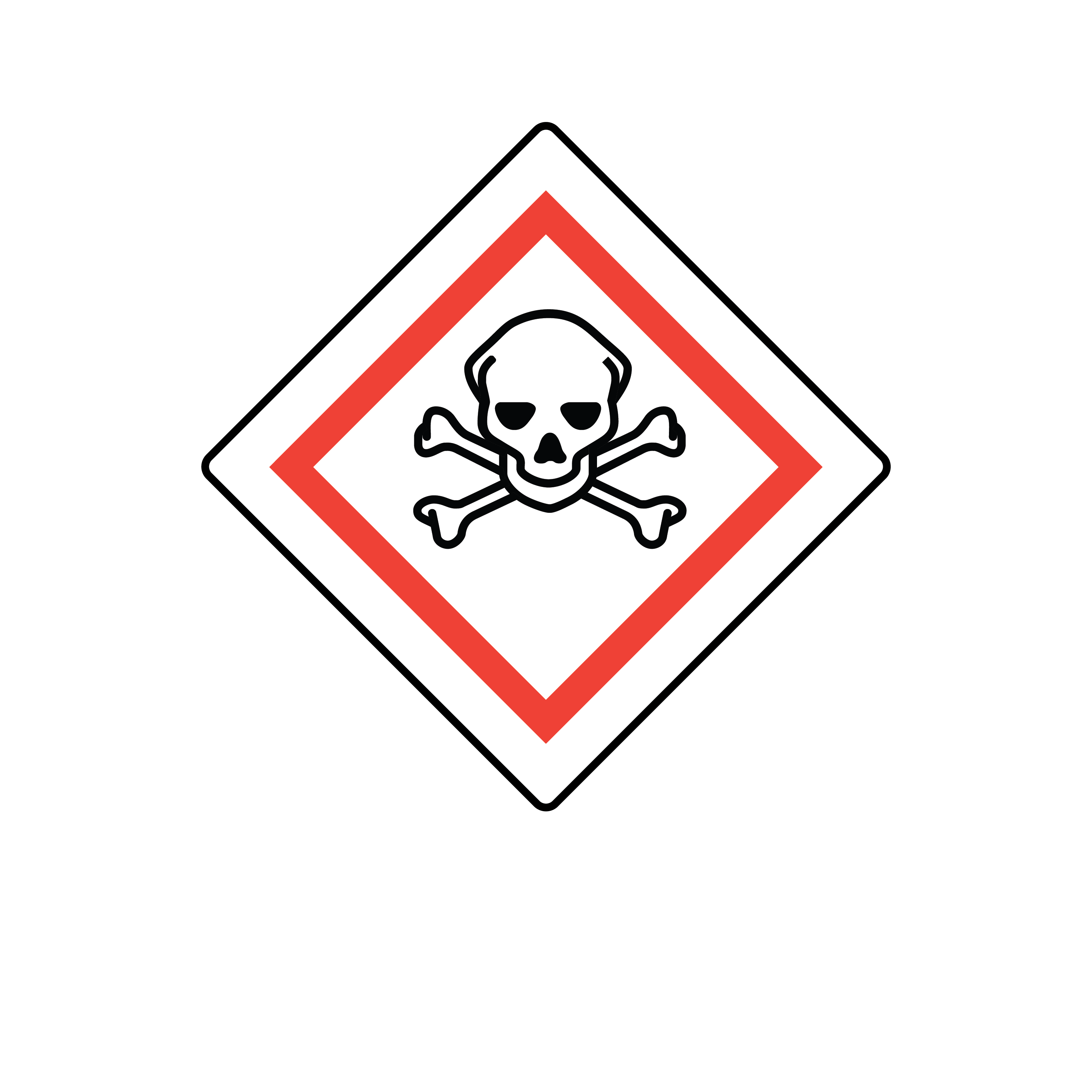 GHS Pictogram Label Toxic 7/8 1/Roll product image
