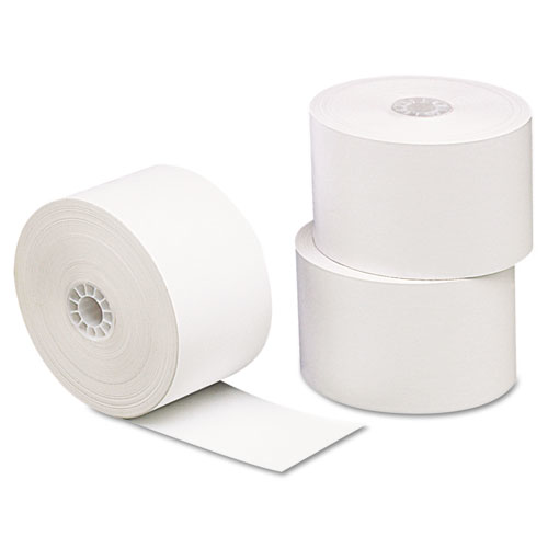 White Thermal Paper Rolls Single-Ply 3-1/8" x 230ft Pack of 10 product image