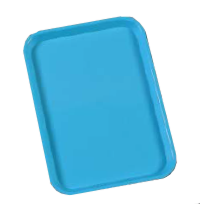 Flat Tray Size B Light Blue