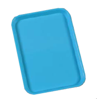 SIZE B FLAT TRAY, SKY BLU