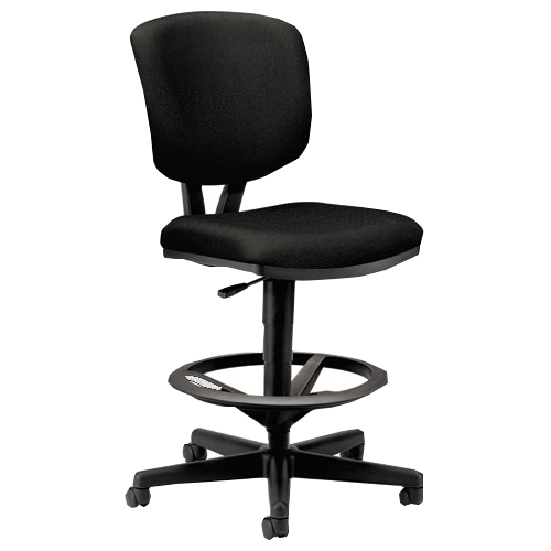 HON® Volt Fabric Computer and Desk Stool Black product image