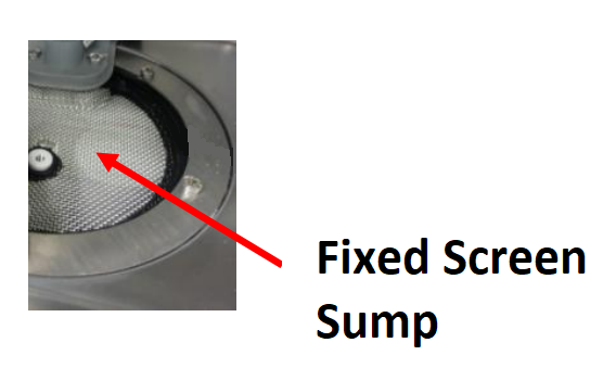 Fixed Screen Sump for C61 product image