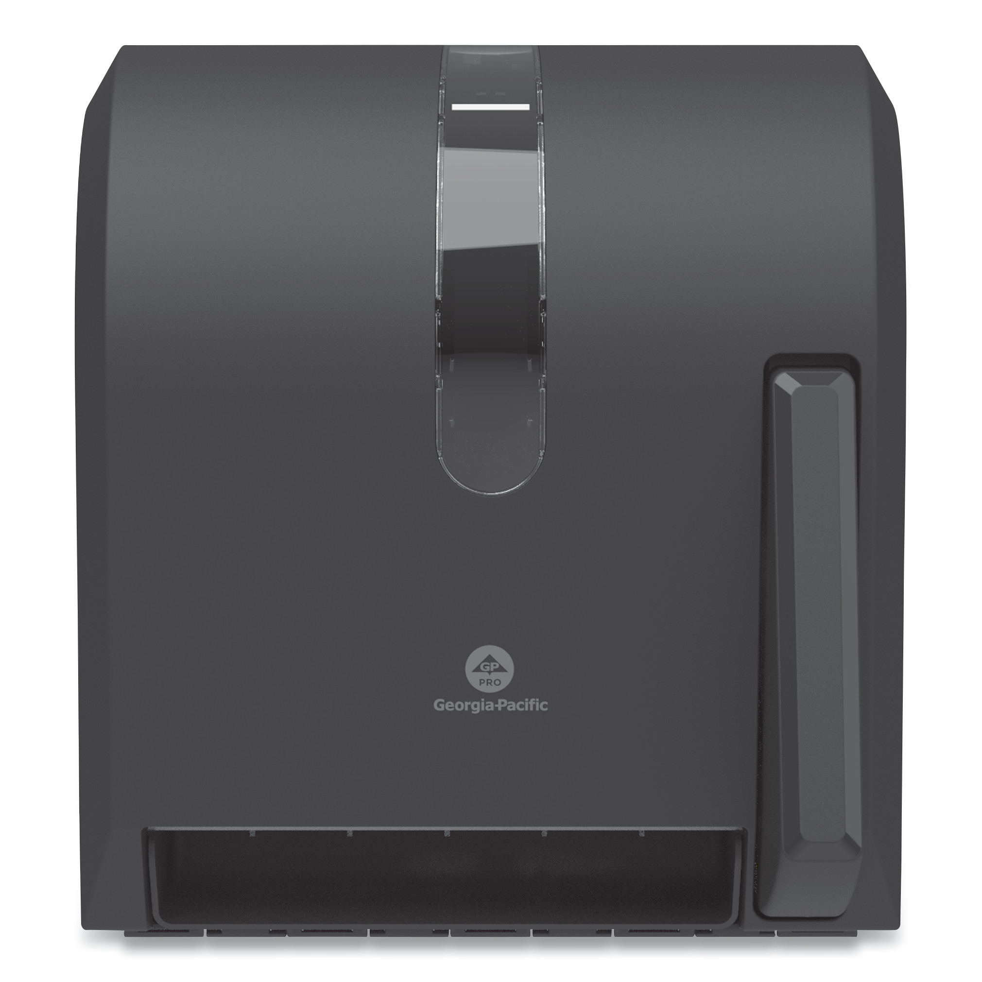 Georgia Pacific® Hygienic Push-Paddle Roll Towel Dispenser Black 13 x 10 x 14.4 Carton of 1 product image