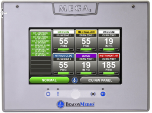 Combo Alarm System O2 VAC WAGD product image