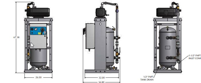 Medical Vacuum System Simplex Vane 230/1/60 product image