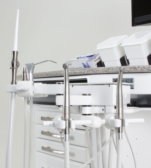 Ambidextrous Rear Wall Dental Delivery System product image