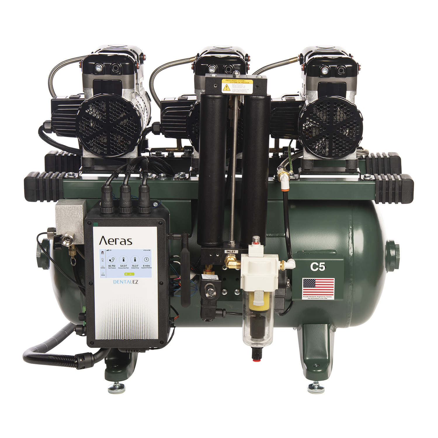 Aeras 5 Compressor 115V/230V with Sound Shield image