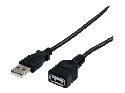 StarTech.com 6' USB 2.0 Extension Cable A to A Black product image