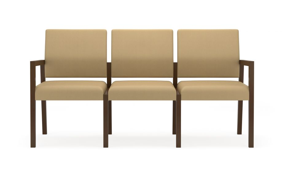 Brooklyn Wood 3 Seat Sofa Grade 2 product image