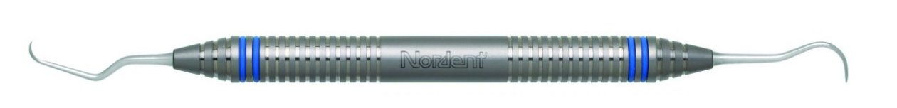 #N137 Mini BlaDouble-end / Long Shank Anterior Xdura Scalette DuraLite Round Handle Double-end product image