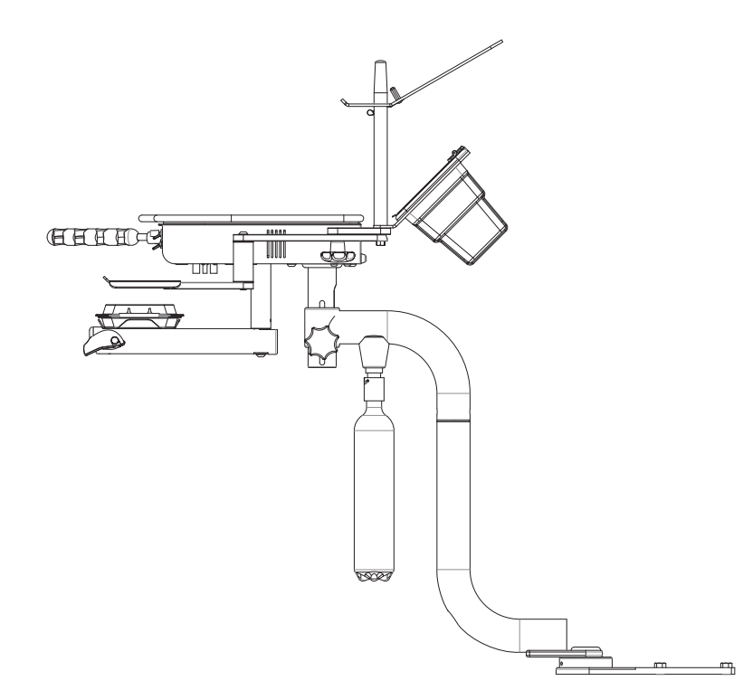 Duo Delivery Pro 7000 Series under Cabinet Floor Mount product image