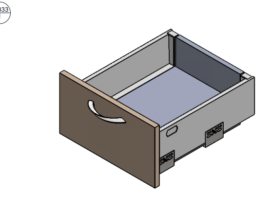 Assy Drawer Front Access 206mm CR5500 product image